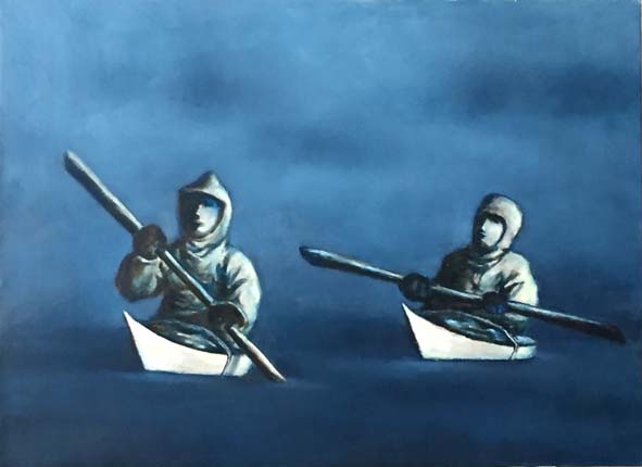 【終了】虎尾隆 個展　油彩・立体作品