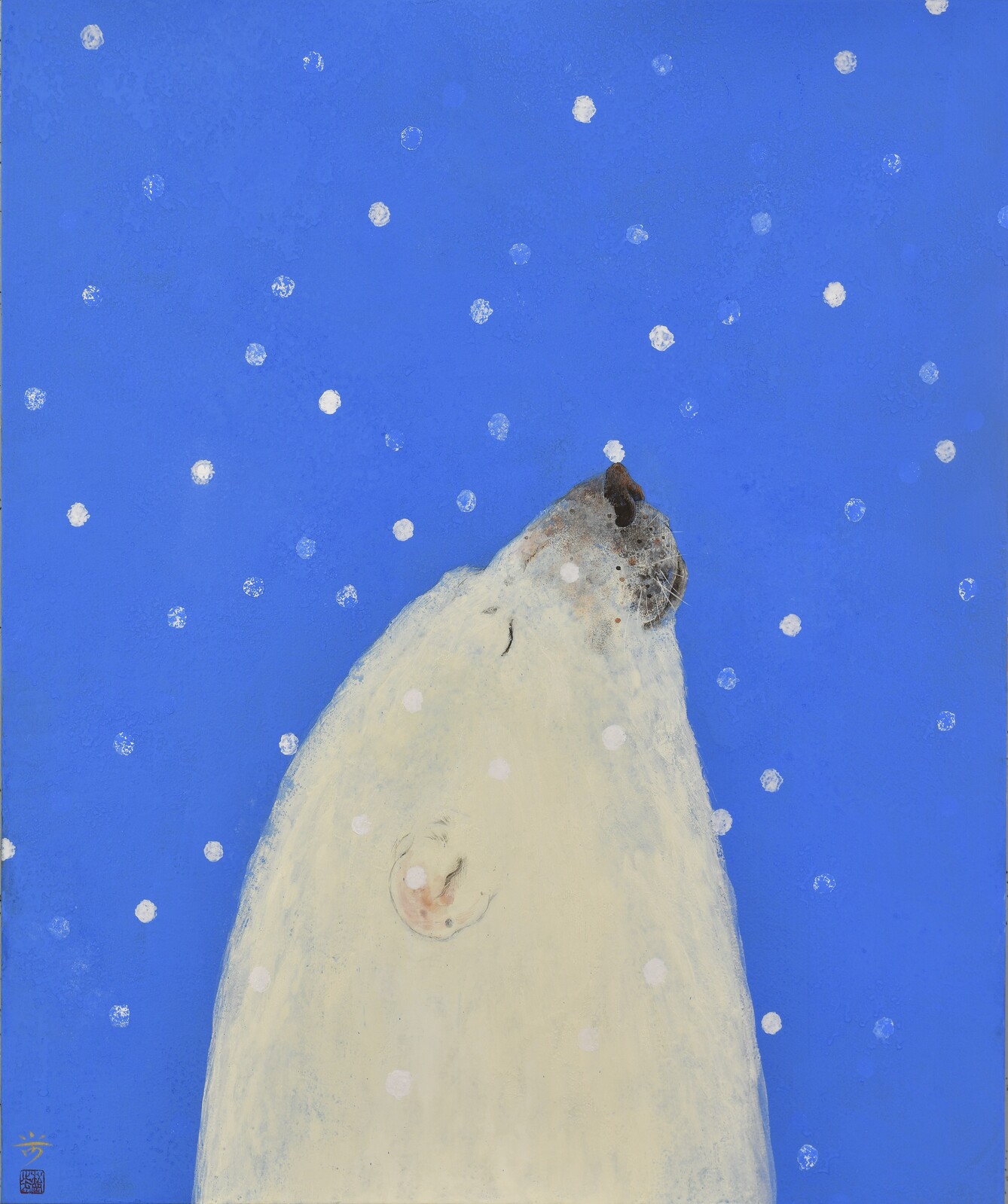 【終了】松岡歩　２０２４カレンダー原画展　animal stories